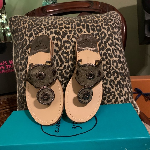 Jack Rogers Shoes - Jack Rogers Womens size 7 suede sandals-
 NEW IN BOX